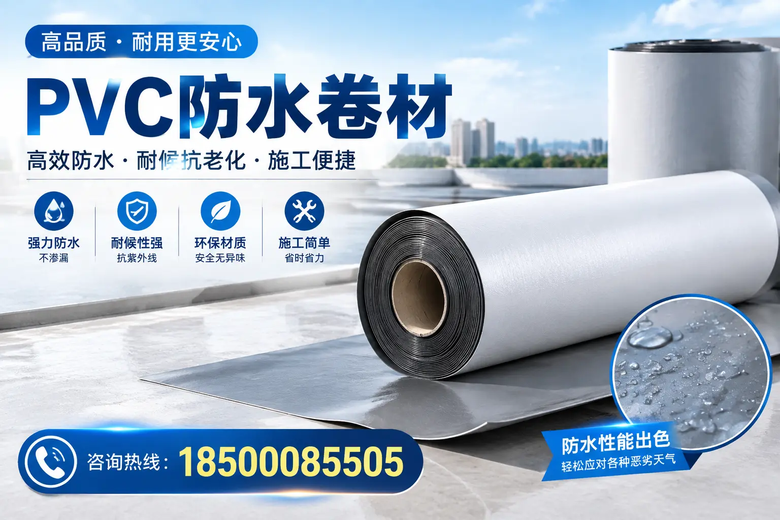 PVC防水卷材的市场价格走势，影响大庆消费者的因素